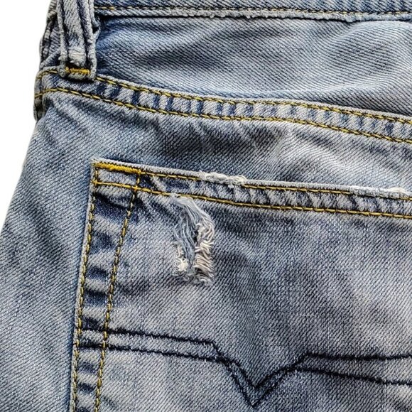 Diesel Mens Jeans New Fanker Reg Slim Bootcut in Wash Color 0826D Size 30W x 30L - Picture 16 of 16